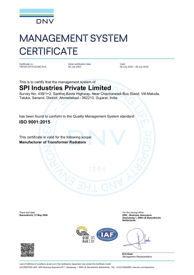 Management System Certificate